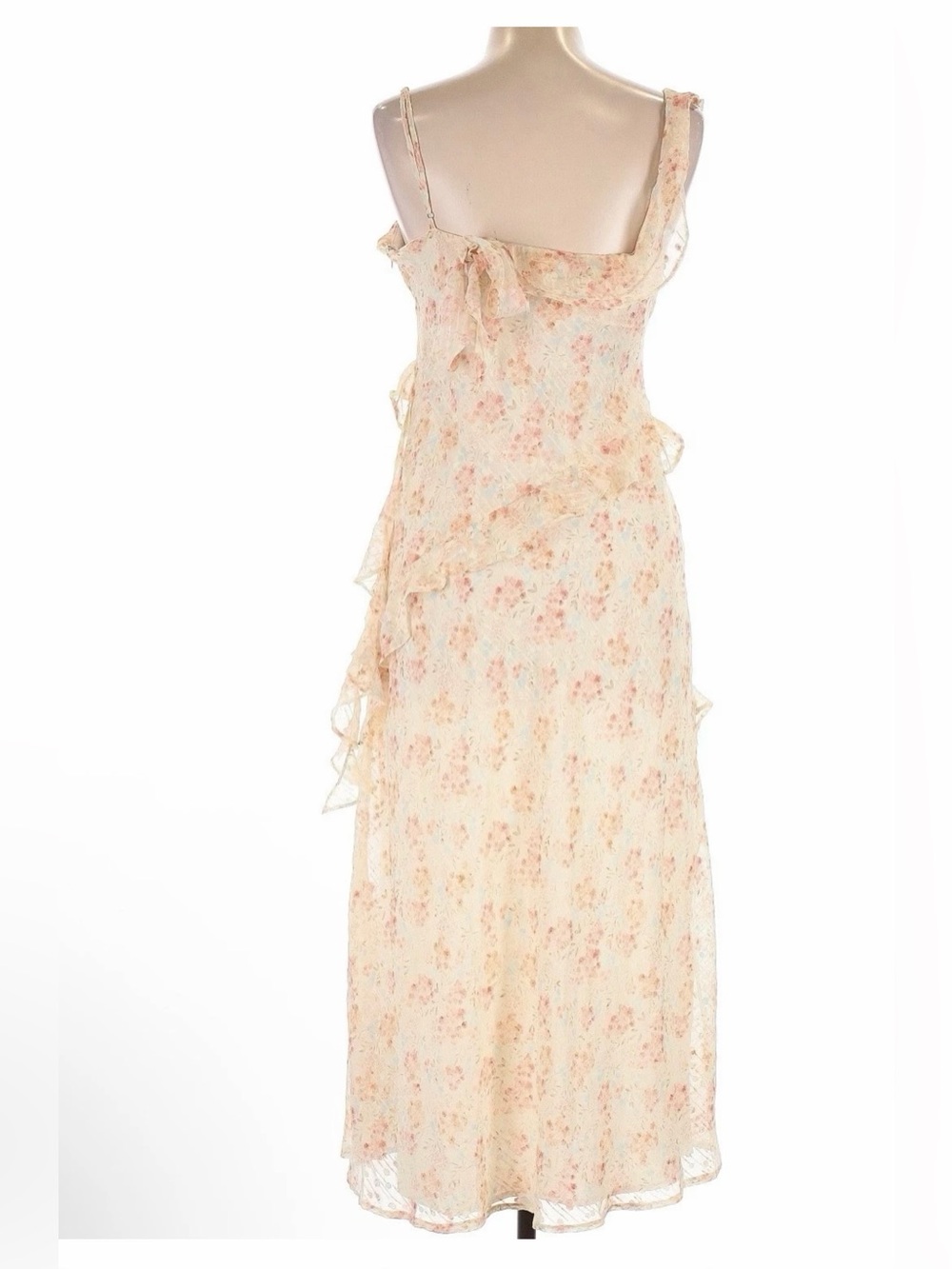 Floral Ruffle Maxi Dress - Picture 8 of 8